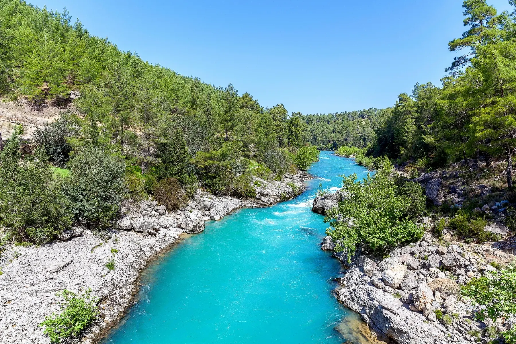 Drive to Köprülü CanyOn Rafting Arie