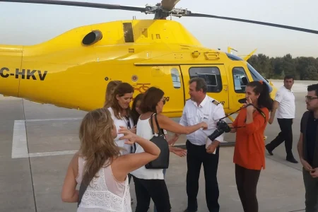 Private Çanakkale Helicopter Tour